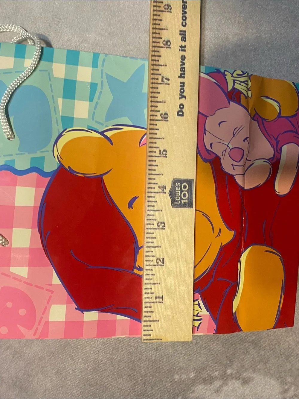 Winnie The Pooh Gift Bag Lot Of 2